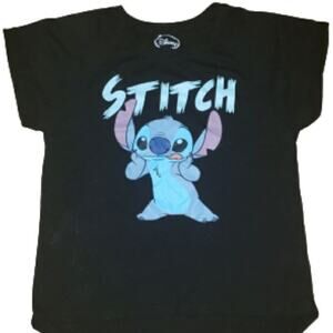 Disney Women's SM Stitch Graphic T-shirt